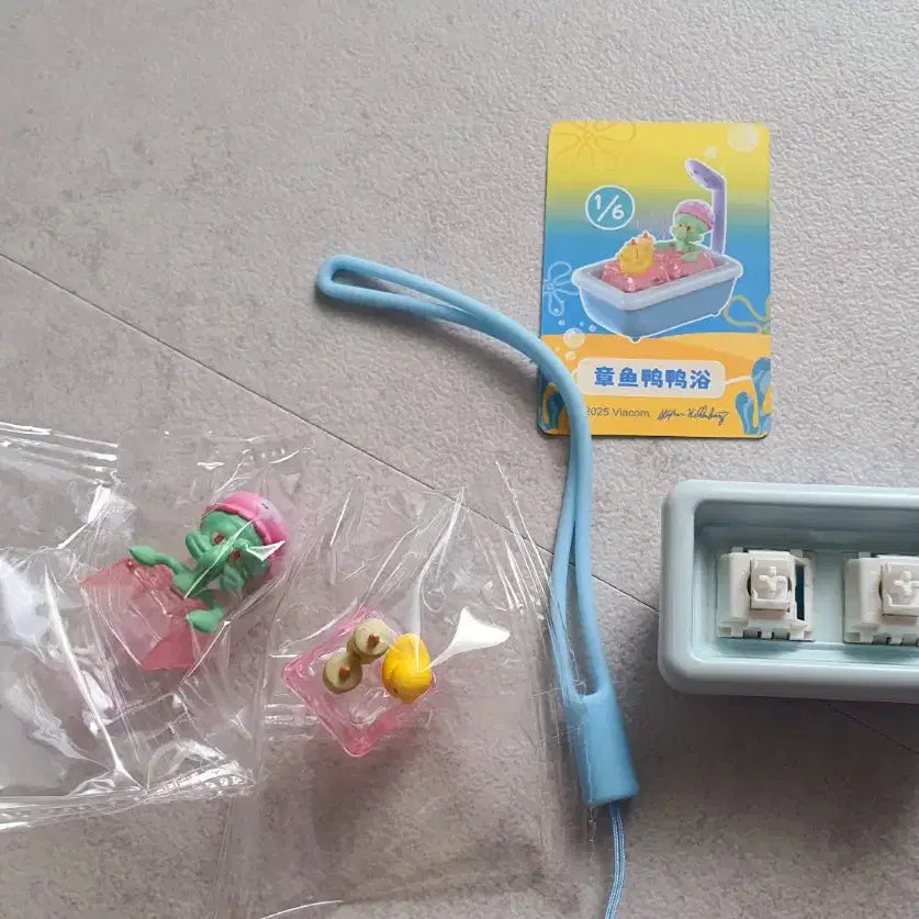 [BUNJANG] SpongeBob SquarePants Sandy Cheeks Keycap / 스폰지밥 키캡 랜덤 징징이