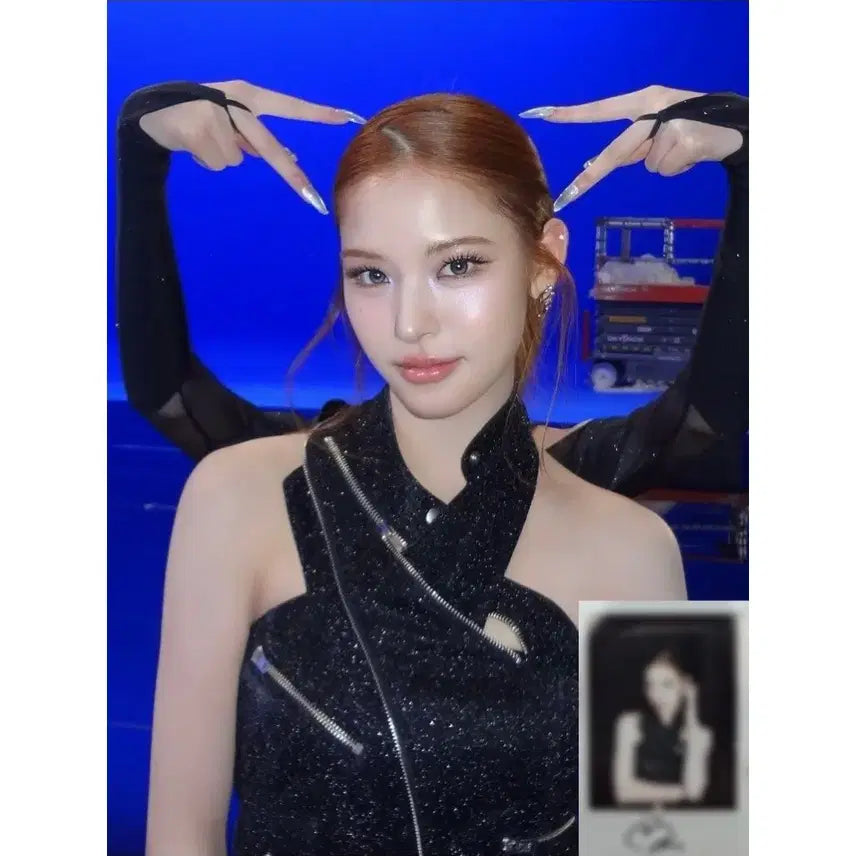 [BUNJANG] IZ*ONE Yabuki Nako My Studio Signature Polaroid Set The Tempo Metronome / 이즈나 마이 친필 싸인 폴라로이드 싸폴 셋더템포 메트로놈 izna mai