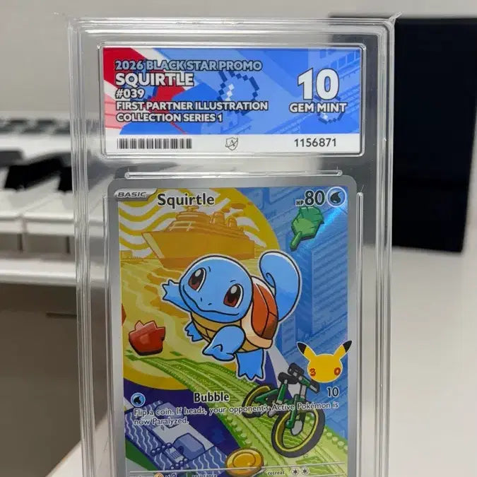 [BUNJANG] Pokémon 30th Anniversary Squirtle Ace 10 Graded Card (North American Edition) / 30주년 꼬부기 카드 북미판 ace 10