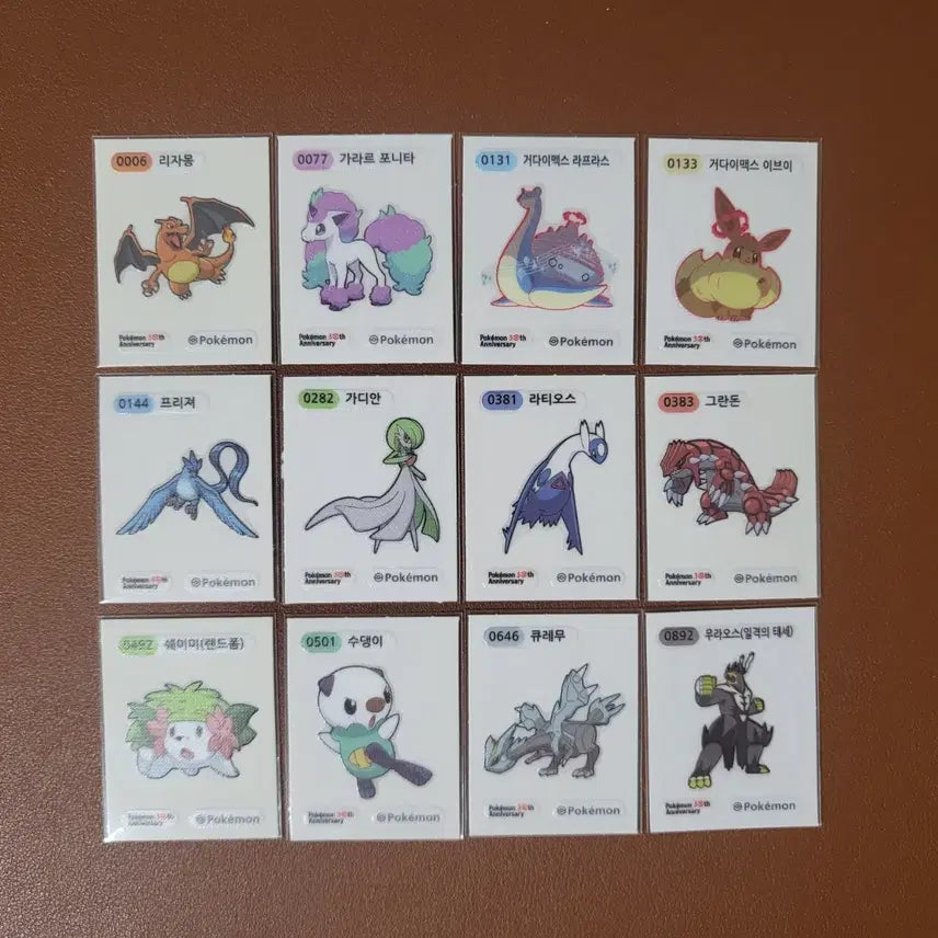 [BUNJANG] Pokemon Stickers (Pixel, Season 3, 4, 5) Individual Sale / 포켓몬 띠부씰 (픽셀, 시즌3,4,5..) 개별판매