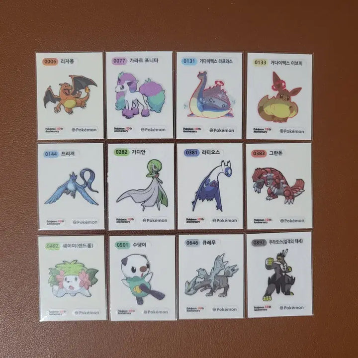 [BUNJANG] Pokemon Stickers (Pixel, Season 3, 4, 5) Individual Sale / 포켓몬 띠부씰 (픽셀, 시즌3,4,5..) 개별판매