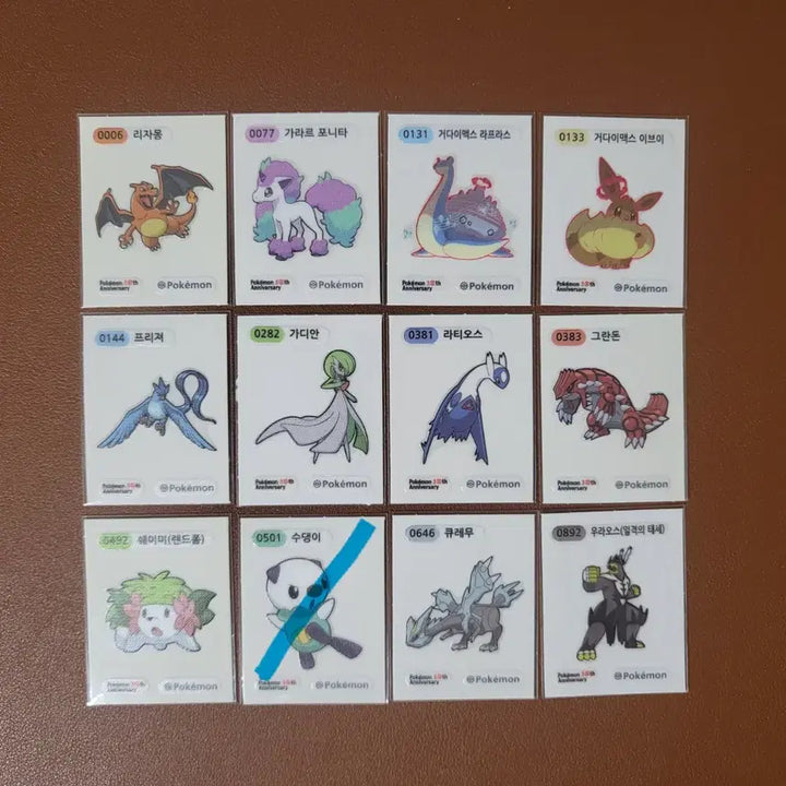 [BUNJANG] Pokemon Stickers (Pixel, Season 3, 4, 5) Individual Sale / 포켓몬 띠부씰 (픽셀, 시즌3,4,5..) 개별판매