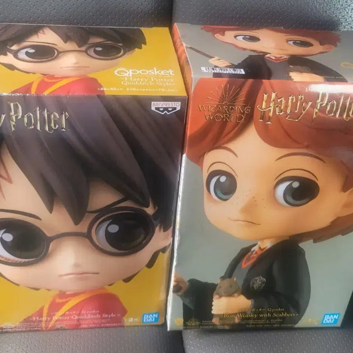 [BUNJANG] Harry Potter Q Posket Figures Set (Harry &amp; Ron) / 해리포터 큐포스켓 피규어 2개 세트 팔아요
