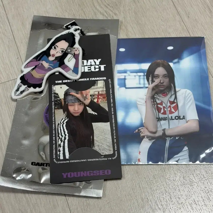 [BUNJANG] All Day Project Famous Youngseo Ver. Pop-up Postcard / 올데이프로젝트 페이머스 영서 ver 팝업 엽서