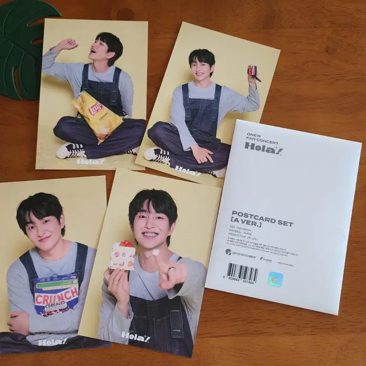 [BUNJANG] ONEW Fan Concert Hola! Postcard Set Version A / 온유 팬콘서트 Hola 포스트카드 세트 A버전