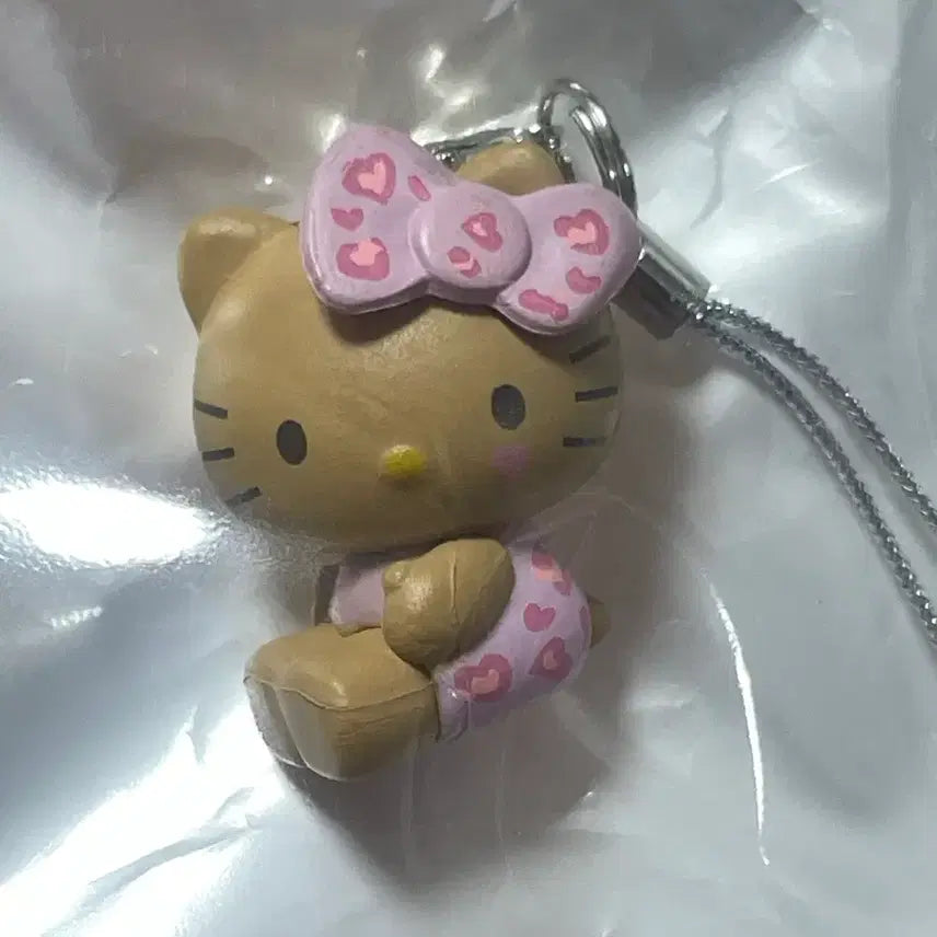 [BUNJANG] Hello Kitty Tanning Kitty Keychain / 헬로키티 키링 (태닝키티)