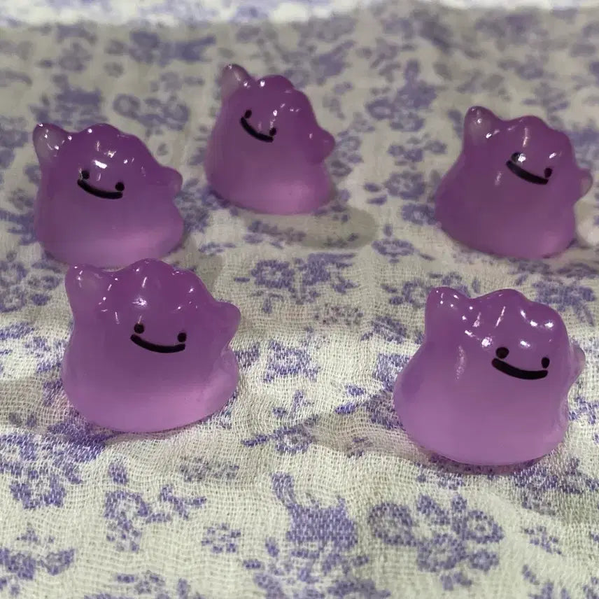 [BUNJANG] Ditto Charms (Set of 5) / (품절) 7/8일 입고 퍼플 메타몽파츠5개 팝니다