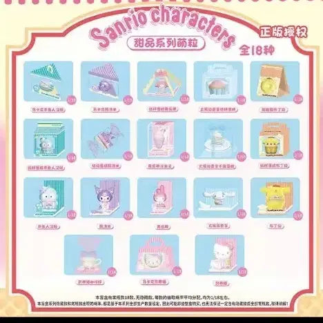 [BUNJANG] Sanrio Pompompurin Dessert Miniature Figure / 산리오 디저트 미니어처 피규어 폼폼푸린