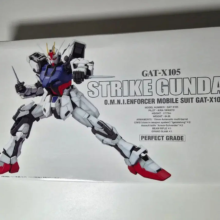 [BUNJANG] Bandai PG Strike Gundam / 반다이 정품 PG 스트라이크 건담