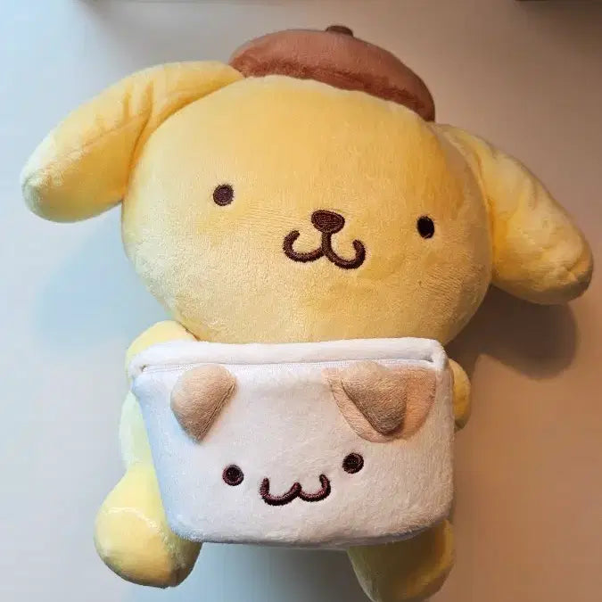 [BUNJANG] Sanrio Pompompurin Medium Plush / 산리오 폼폼푸린 중형 인형