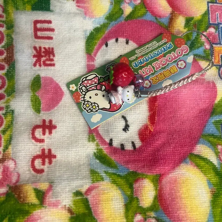 [BUNJANG] Sanrio Hello Kitty Strawberry Charm / 에눌가능딸기키티딸기키티스트랩키티스트랩고전키티고전키티스트랩
