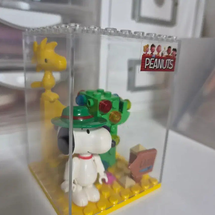 [BUNJANG] Snoopy Explorer Mini Surprise Box Building Blocks / 스누피 블록 미니 서프라이즈 박스 탐험가