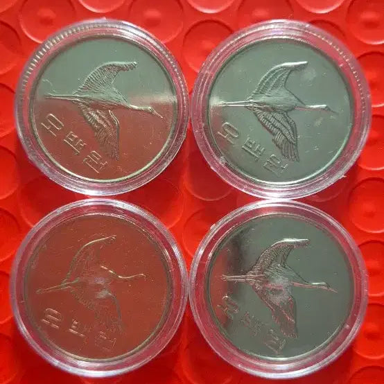 [BUNJANG] South Korean 500 Won Coin Set (2016-2019) / 500원 동전 2016 2017 2018 2019 미사용