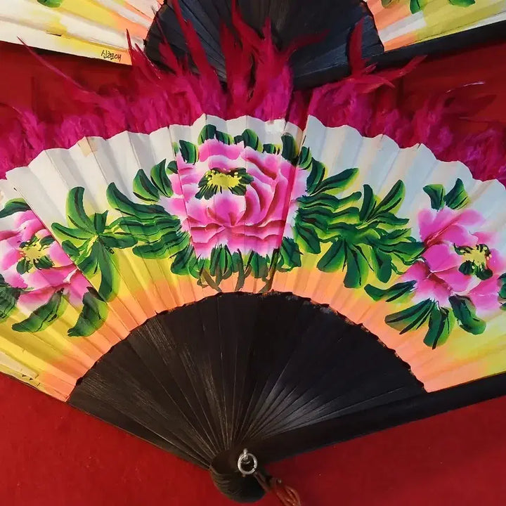 [BUNJANG] Handmade Large Folding Fan Set / 수제 대형부채 2점