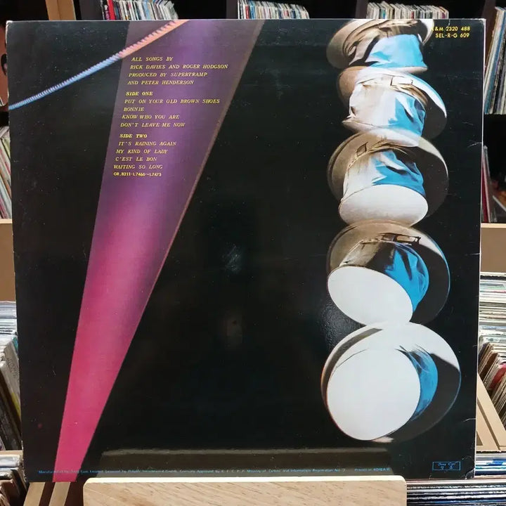 [BUNJANG] Supertramp Progressive Rock LP "Famous Last Words" Rare Vinyl / 희귀 프로그레시브 슈퍼 트렘프 LP 할인