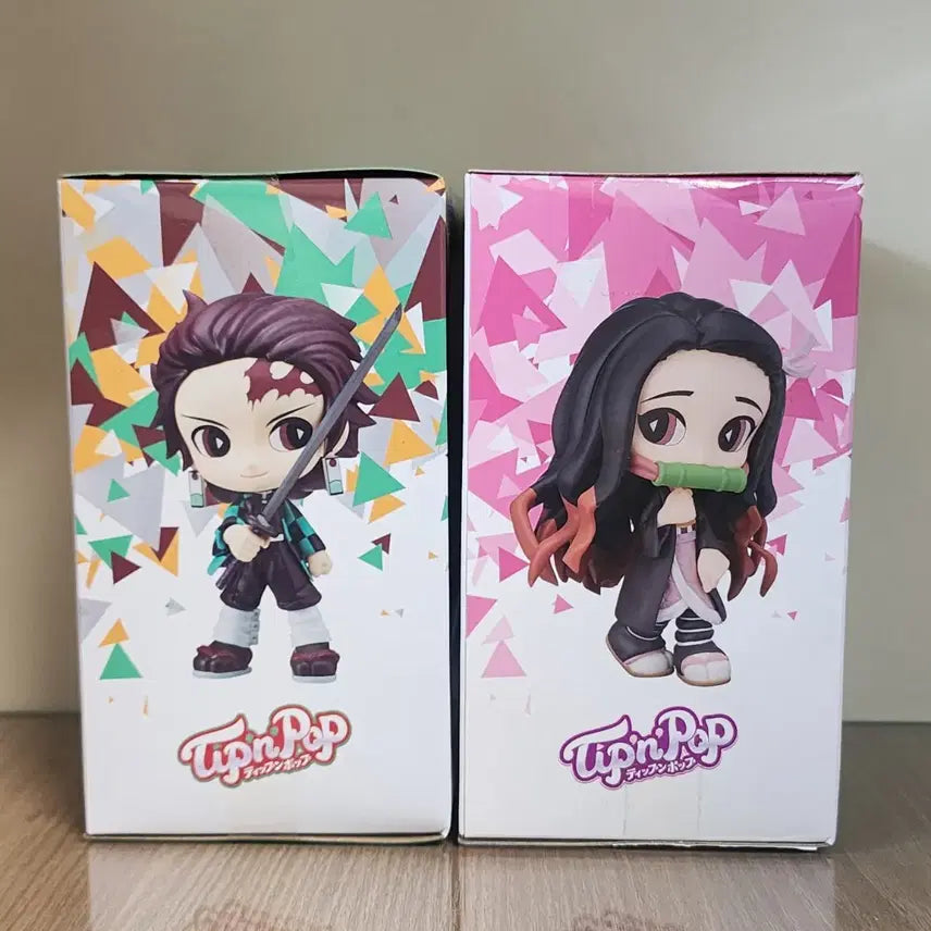 [BUNJANG] Sega Tanjiro/Nezuko Demon Slayer Figure Bundle / (귀멸의칼날) 세가 팁앤팝 탄지로/네즈코 피규어 일괄판매