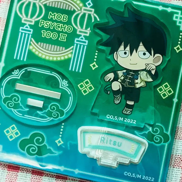 [BUNJANG] Mob Psycho 100 Ritsu Cyberpunk China Style Mini Acrylic Standee Bundle Set (Sealed) / 몹싸 리츠 사펑 색지+차이나 미니아크릴 미개봉 일괄