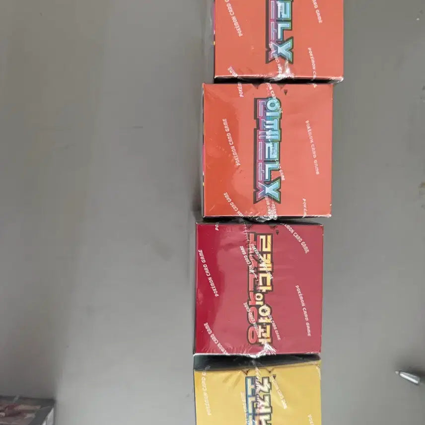 [BUNJANG] Pokemon TCG Booster Box Set (4 Types) / 포켓몬카드 부스터박스 4종