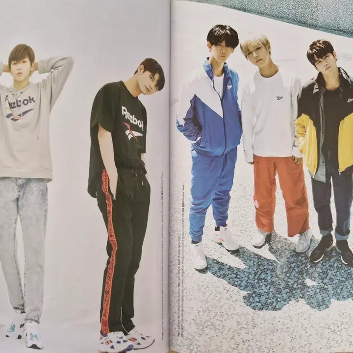 [BUNJANG] Wanna One Reebok Photobook / 워너원 Reebok book
