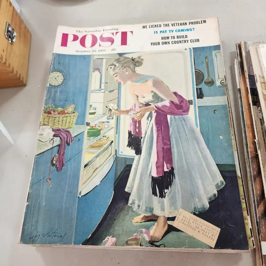 [BUNJANG] USA POST Magazine Set (1950s-1960s) / 4권에3만1950년60년대 USA POST잡지크기34.5cmX27.5c