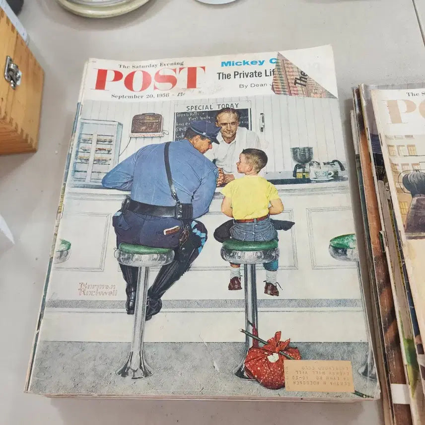 [BUNJANG] USA POST Magazine Set (1950s-1960s) / 4권에3만1950년60년대 USA POST잡지크기34.5cmX27.5c