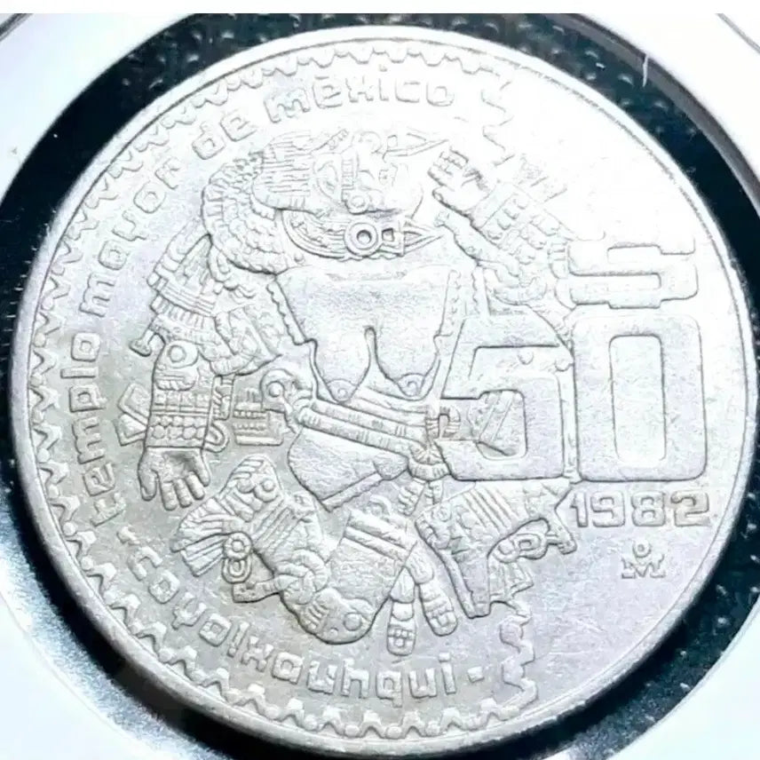 [BUNJANG] Mexico 1982 50 Pesos Large Coin / 멕시코 1982년 50페소 대형주화.외국주화 주화 화폐 동전