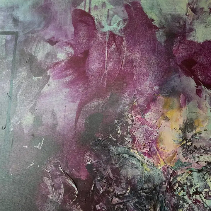 [BUNJANG] Lee Ji-soo Artist "Rich Texture" Original Artwork / 이지수작가 가로135세로165