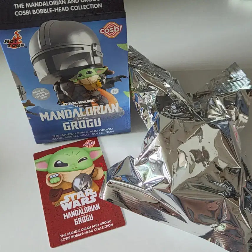[BUNJANG] Hot Toys Mandalorian &amp; Grogu Sofubi Figure (Sealed) / [미개봉] 만달로리안과 그로구 핫토이 소프비 피규어