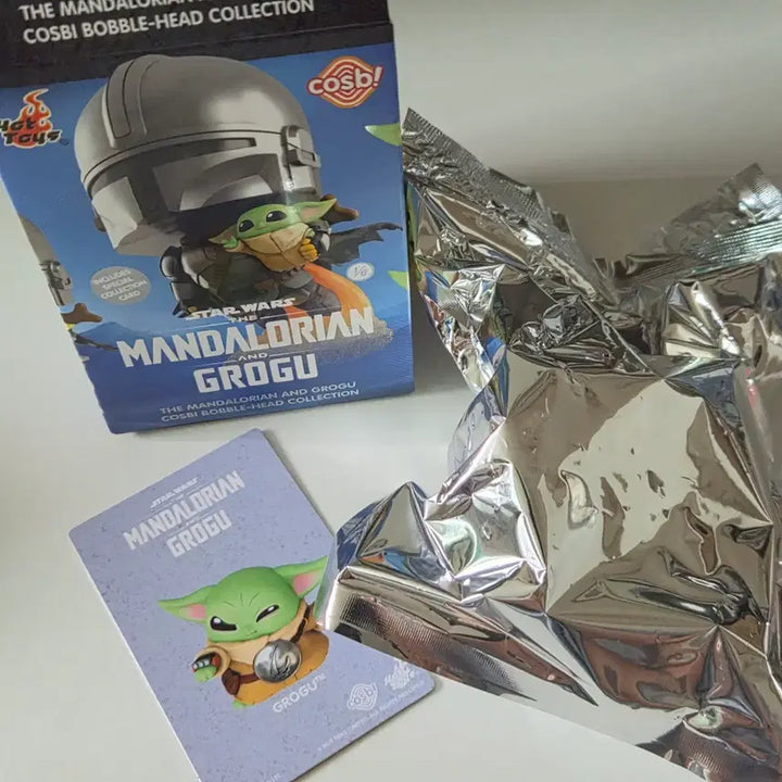 [BUNJANG] Hot Toys Mandalorian &amp; Grogu Sofubi Figure (Sealed) / [미개봉] 만달로리안과 그로구 핫토이 소프비 피규어