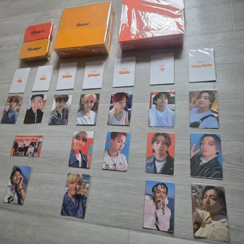 [BUNJANG] BTS Butter Album Photocard Set / BTS Butter 방탄소년단 버터 앨범 포토카드 세트 준드볼