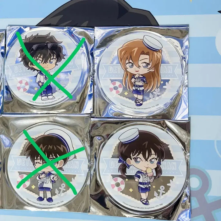 [BUNJANG] Detective Conan Animate Acrylic Coaster / 명탐정코난 아크릴 코스터