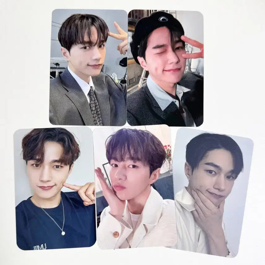 [BUNJANG] INFINITE L Kim Myungsoo POB Photocard Set / 인피니트 엘 김명수 포카 미공포 예판 양도 세트 2025