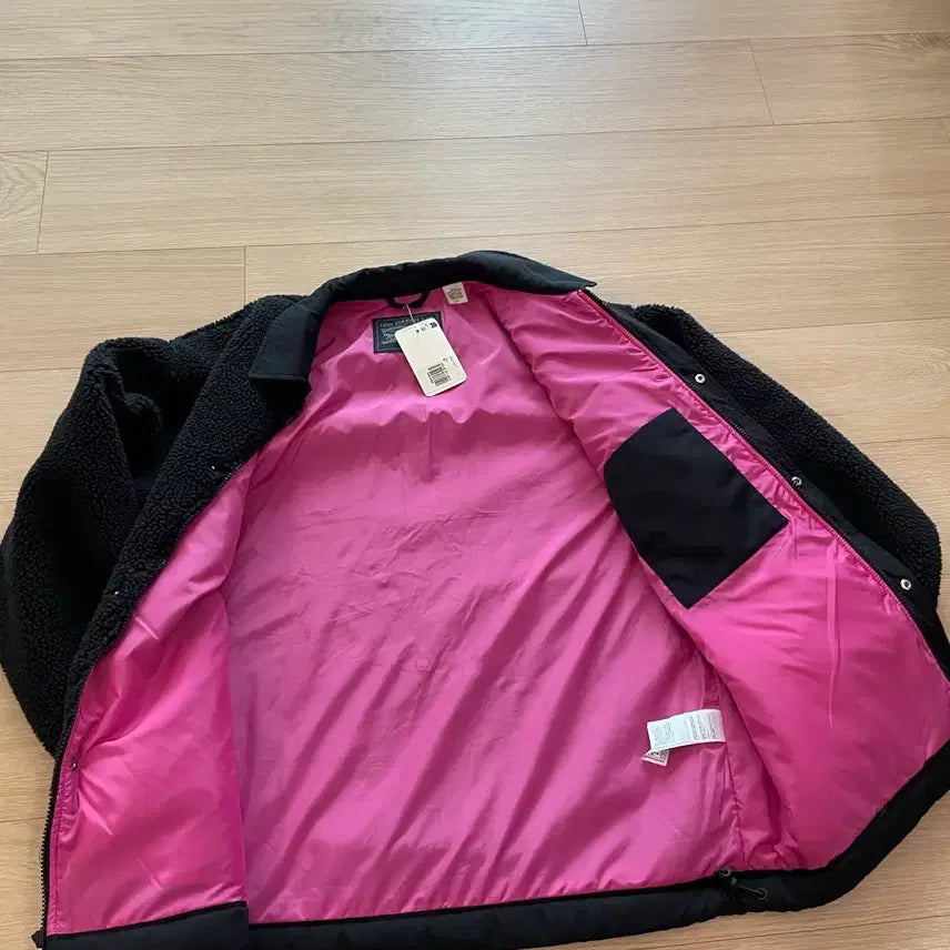 [SOLD OUT] 리바이스 후리스 자켓 블랙 L