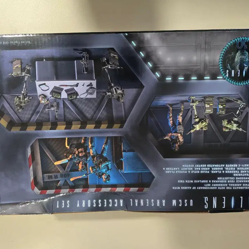 [BUNJANG] NECA Alien USCM Arsenal Accessory Set Figure (Sealed) / (미개봉) 네카 에일리언 USCM 아세날 액세서리 세트 피규어