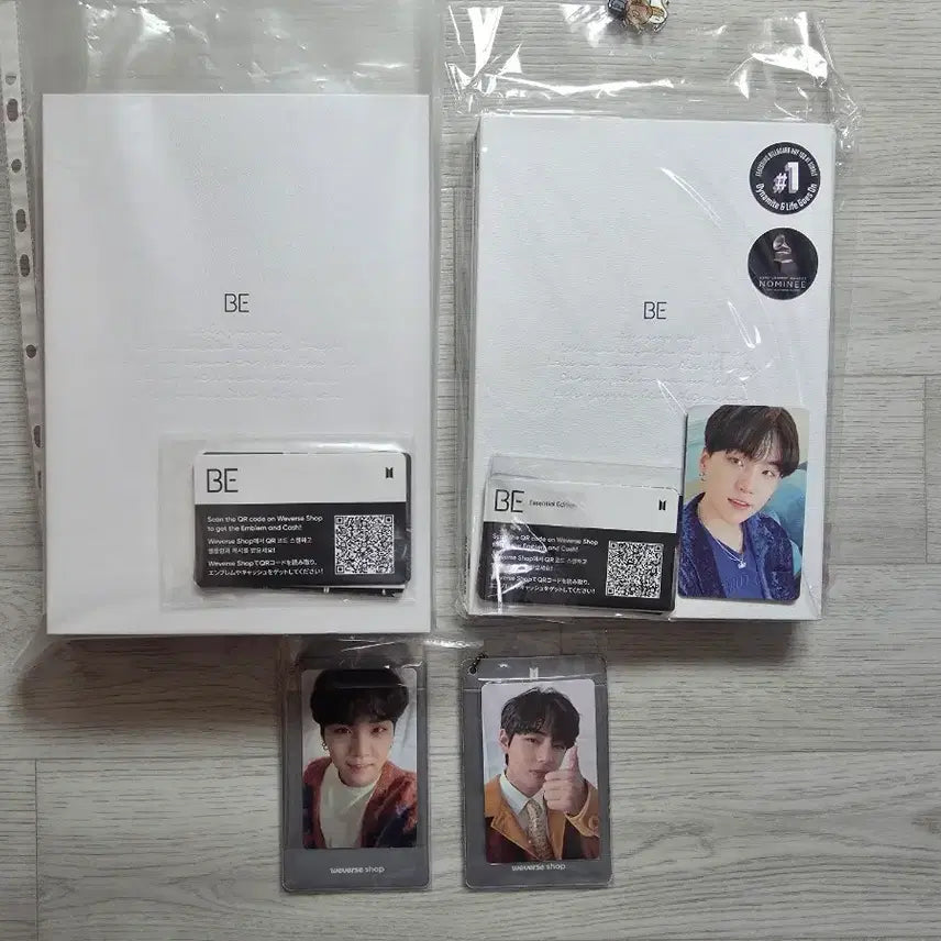 [BUNJANG] BTS Bangtan Boys BE Album Photocard Bundle Set / 방탄소년단 BTS BE 스탠다드/에센셜 앨범 위버스 특전 포토카드 일괄