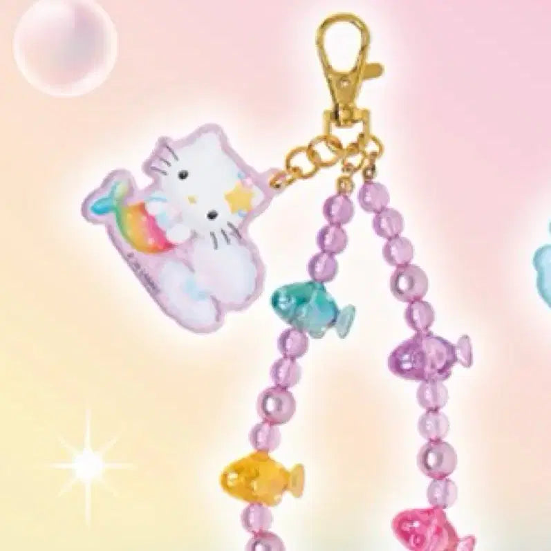 [BUNJANG] Sanrio Ichiban Kuji Mermaid Kitty Bead Charm / 산리오 아타리쿠지 인어 키티 5번상 비즈참 판매
