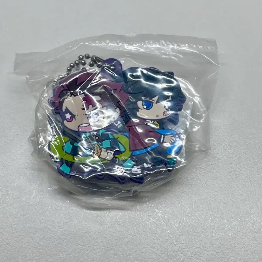 [BUNJANG] Demon Slayer Tanjiro Giyu Rubber Strap / 귀멸의칼날 러버스트랩 탄지로기유