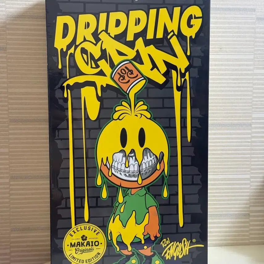 [BUNJANG] Ronenglish Drip Greeny Art Toy / 론잉글리시 드리핀 그리니 아트토이 ronenglish 론잉글리쉬