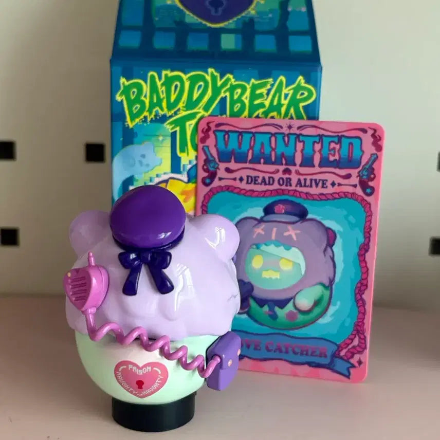 [BUNJANG] Shinwoo Ghost Bear Baddy Bear Town Figure / 신우 고스트베어 배디베어타운