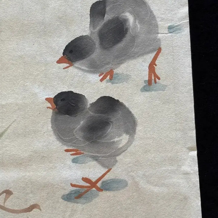 [BUNJANG] Qi Baishi Flower and Bird Painting Antique Collectible / 제백석 치바이스 영모화 화조도 육필 그림 (17) 고화 골동품 수집품