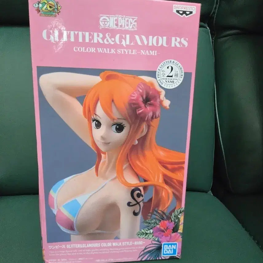 [BUNJANG] One Piece Nami Glitter &amp; Glamours Color Walk Style Figure / 원피스 나미 피규어 판매합니다