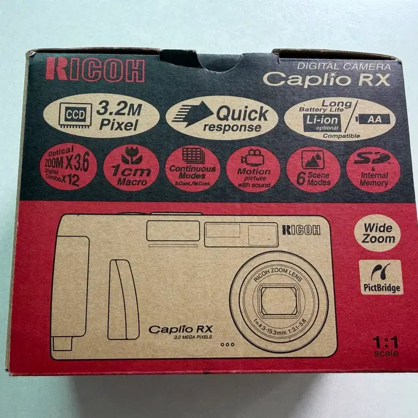 [BUNJANG] Ricoh Caplio RX Digital Camera / 리코 Caplio RX 디지털 카메라