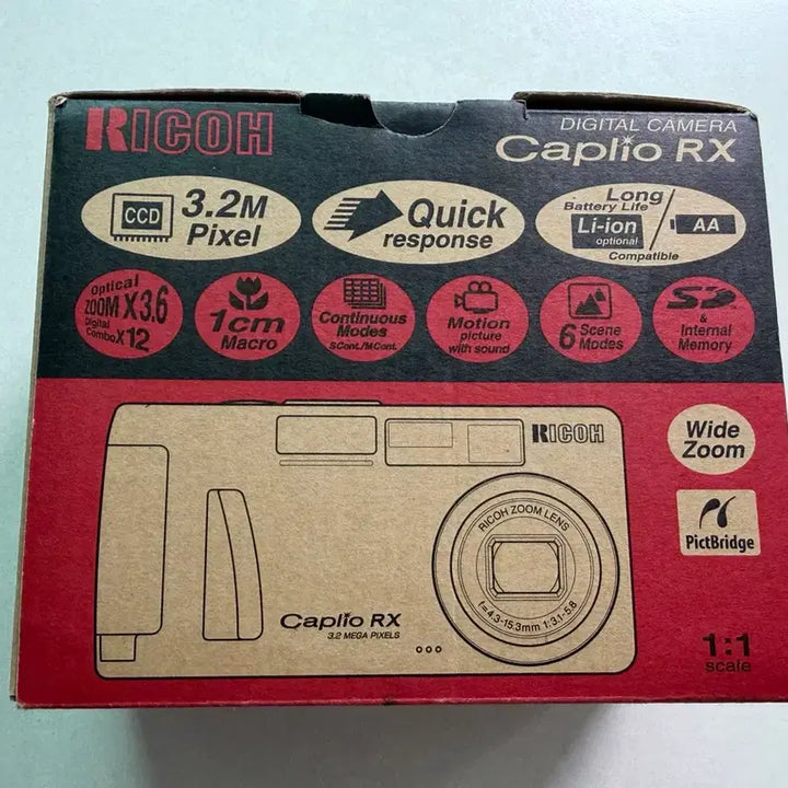 [BUNJANG] Ricoh Caplio RX Digital Camera / 리코 Caplio RX 디지털 카메라