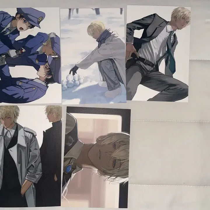[BUNJANG] Detective Conan Amuro Tooru Postcard Bundle / 명탐정코난 코난 이레님 후루야 아무로 엽서 일괄