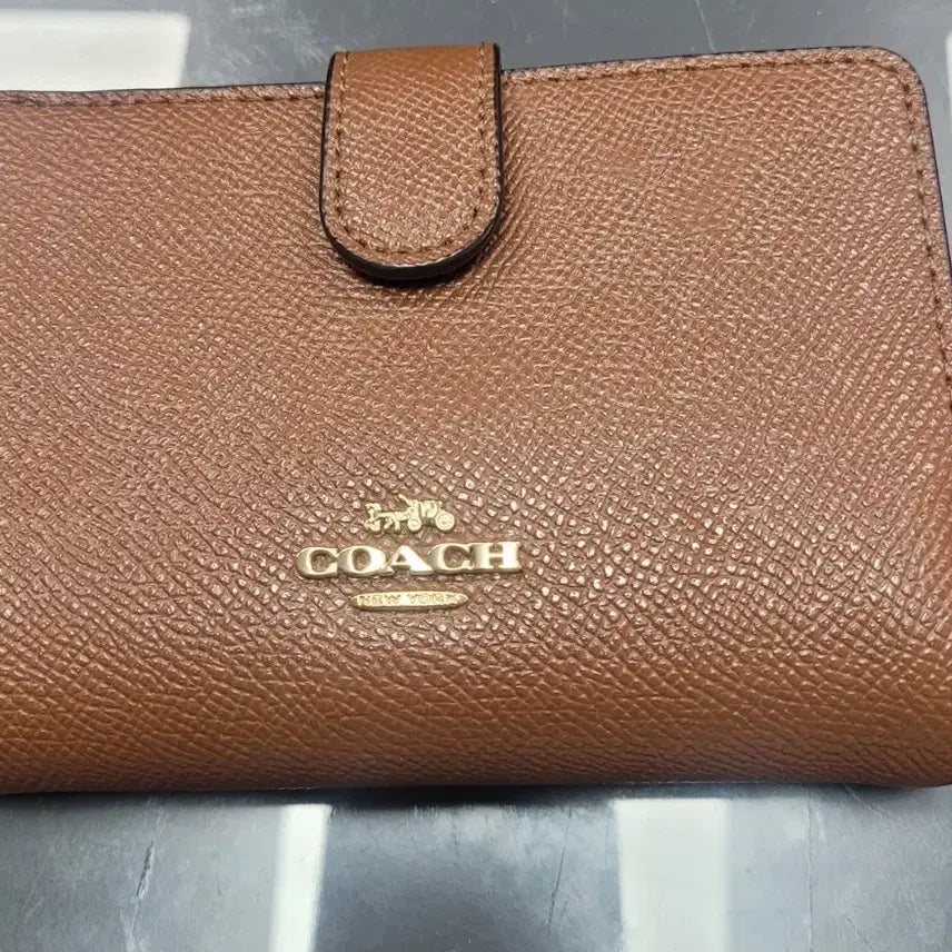 [BUNJANG] Coach Bi-fold Wallet Brown / 코치 지갑 브라운