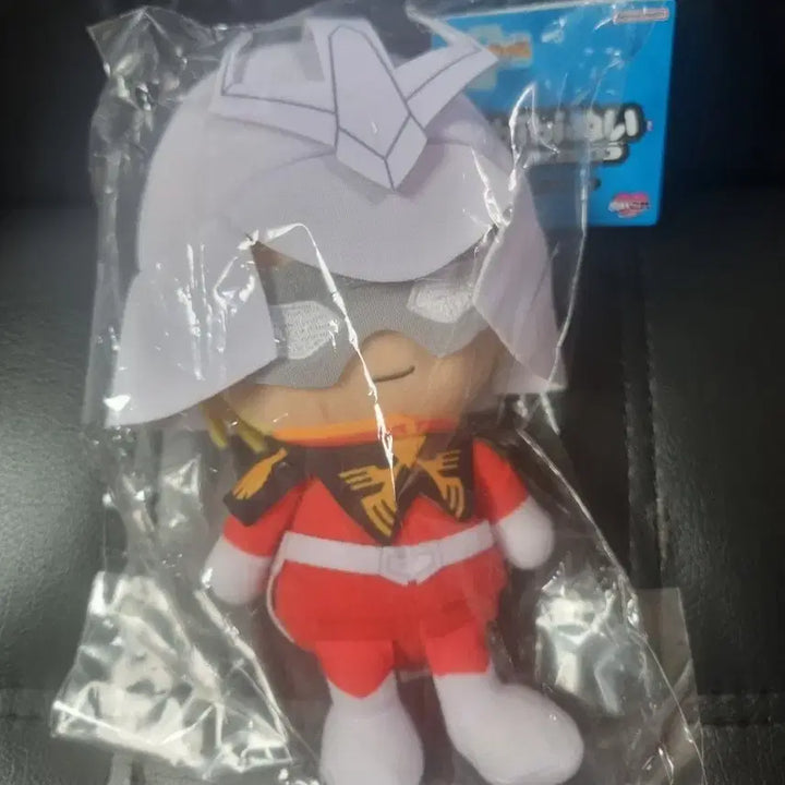 [BUNJANG] Gundam Char Chibi Plush Doll / 건담 샤아 Chibi 누이