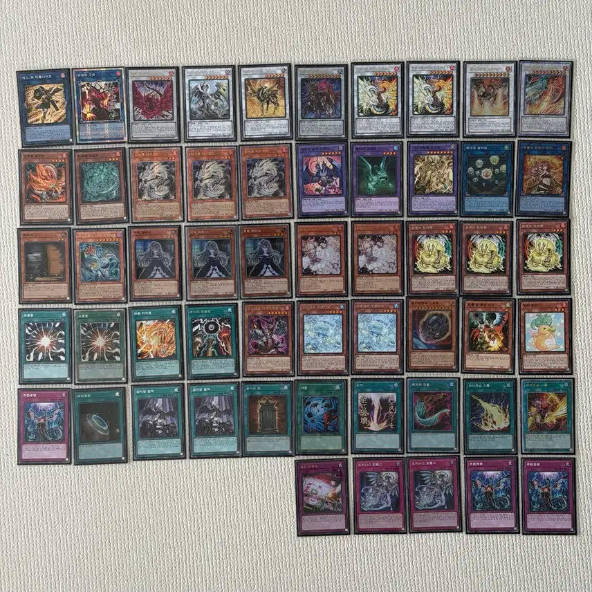 [BUNJANG] Yu-Gi-Oh! Tenyi Deck Full Set (Includes Deck Case &amp; Protectors) / 유희왕 천배룡 완덱(덱케, 프텍포함)