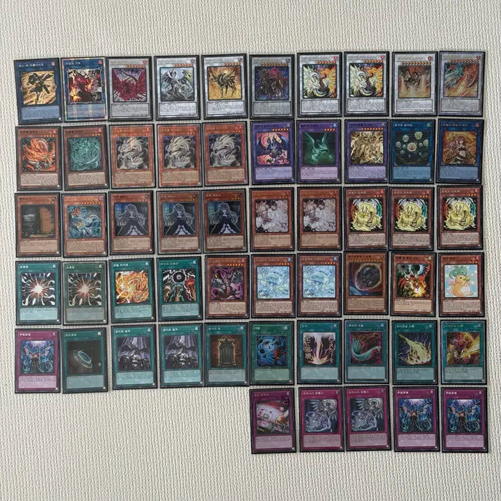[BUNJANG] Yu-Gi-Oh! Tenyi Deck Full Set (Includes Deck Case &amp; Protectors) / 유희왕 천배룡 완덱(덱케, 프텍포함)