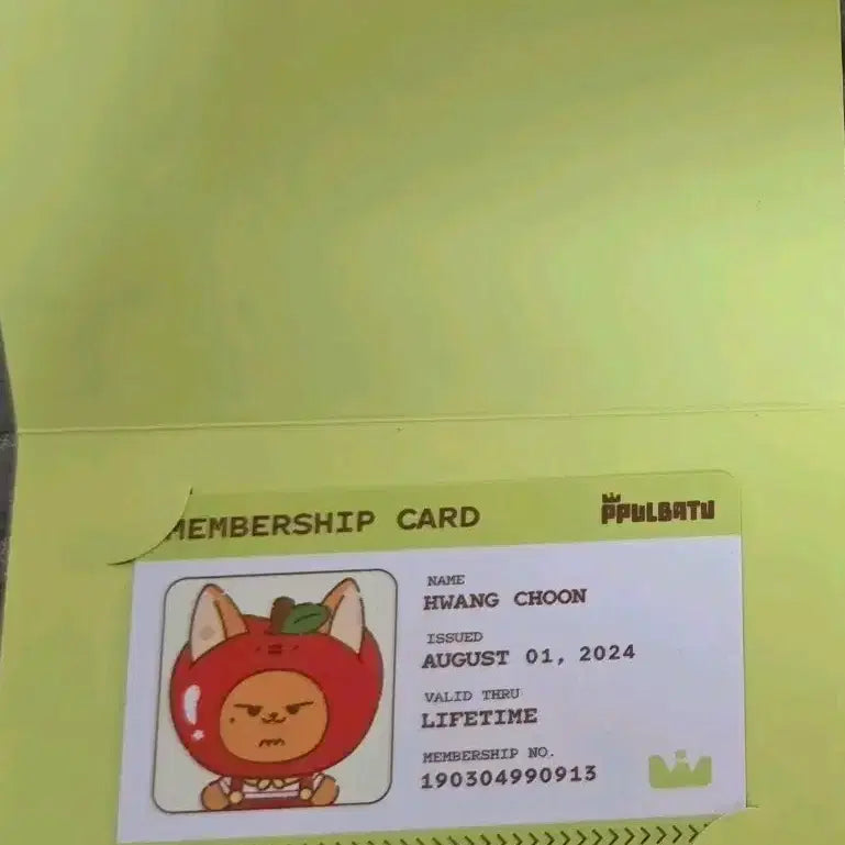 [BUNJANG] BAPPELEPHANT HWANG CHUN ID Card / 뿔바투 황춘 아이디 카드 뿔바투 팝업 아이디 카드