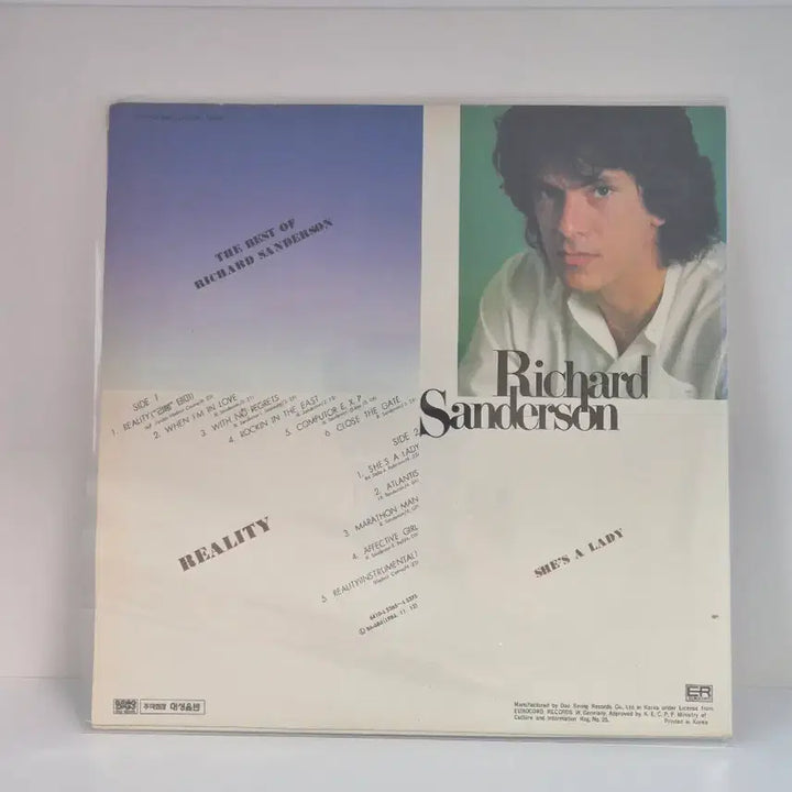 [BUNJANG] Richard Sanderson 1st Album LP Vinyl / 리차드 샌더슨 1집 LP 바이닐